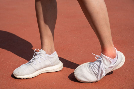 person needs ankle socks
