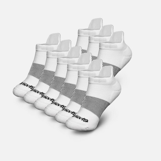 [B] Odorless Ankle Tab Socks - 9 Pack