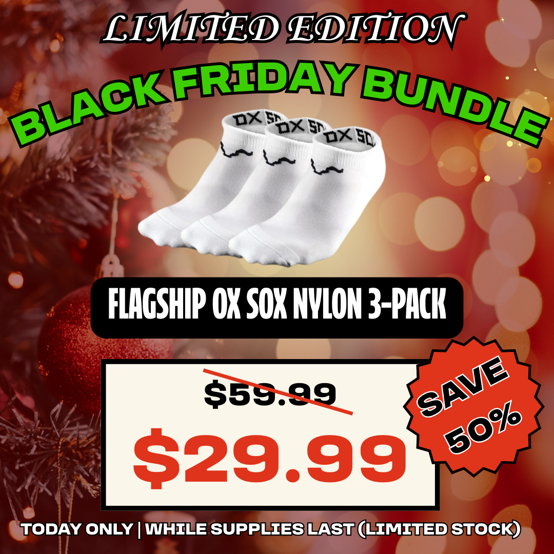 🚨 LIMITED EDITION BLACK FRIDAY SALE - OX NYLON 3 PACK