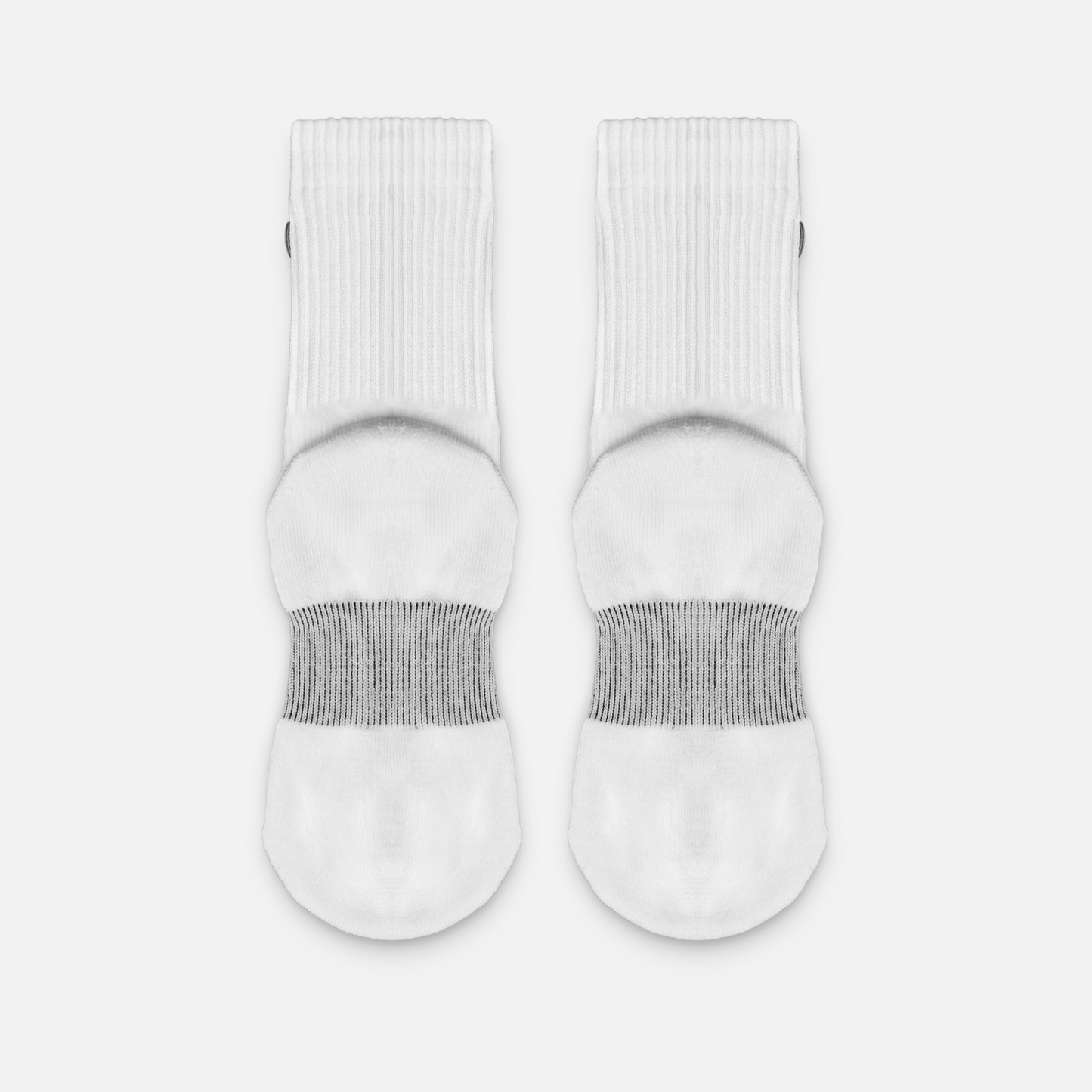 Breathable odorless crew socks 3 pack lightweight moisture control socks