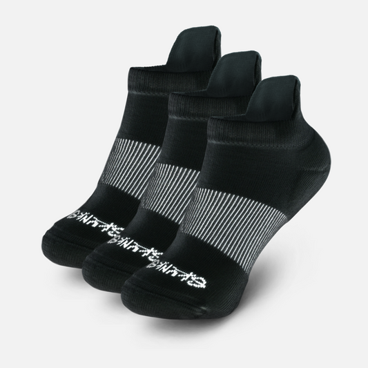 Skunk Skin Anti-Odor Ankle Tab Socks 3 Pack – Moisture Wicking Athletic Socks for Men and Women