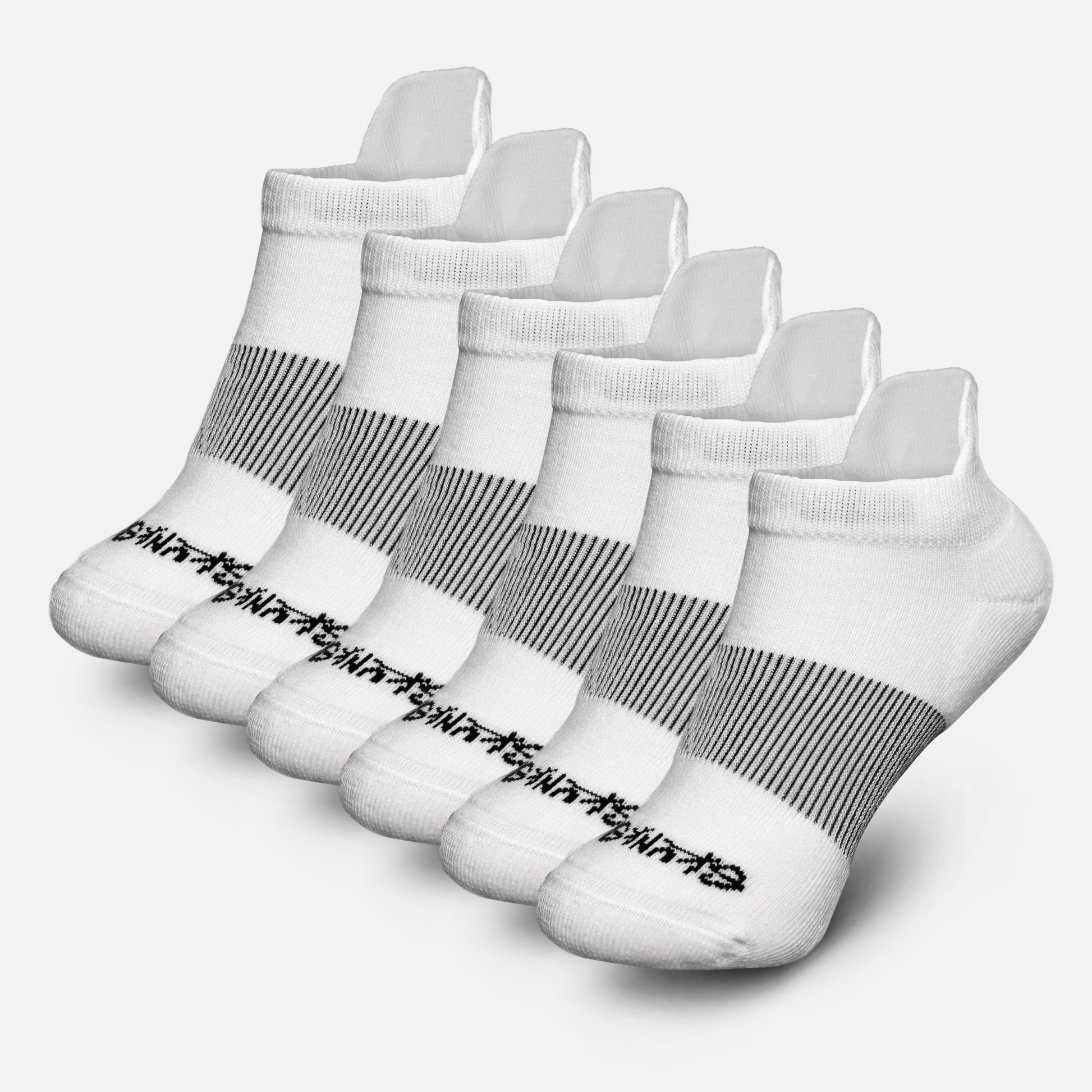 Performance ankle socks for daily use 6 pack odorless athletic socks